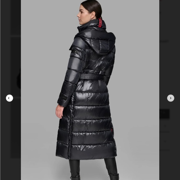 Karl Lagerfeld Black Puffer Jacket - Picture 5 of 8